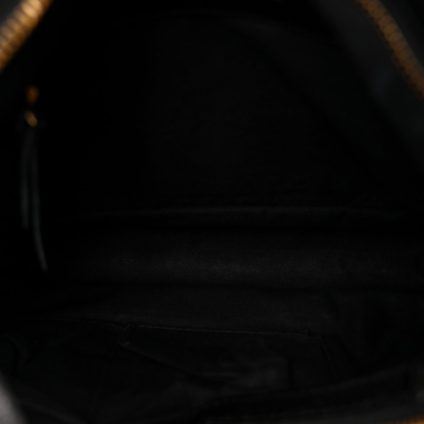 Chevre Gold Metallic Edge Hardware Town Black