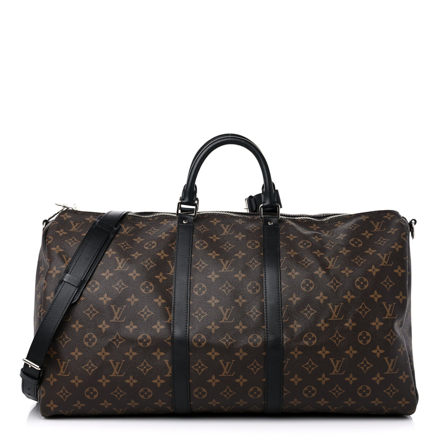 Monogram Macassar Keepall Bandouliere 55