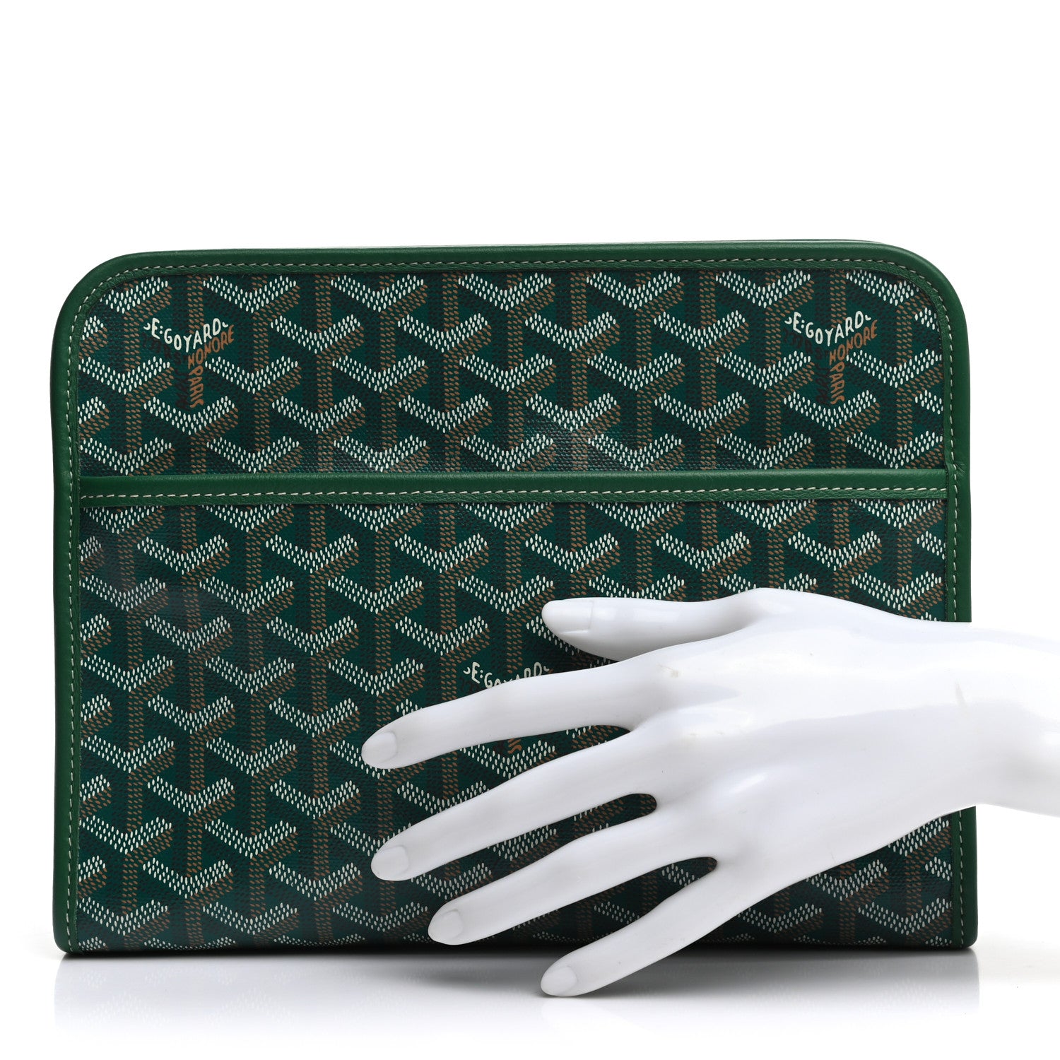 Goyard Goyardine Jouvence Toiletry Pouch Green 2 of 7