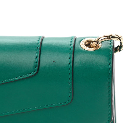Bulgari Calfskin Serpenti Forever Crossbody Bag Emerald Green 10 of 11