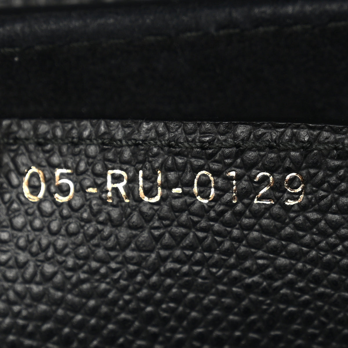 Christian Dior Grained Calfskin Saddle Bag Black 7 of 10