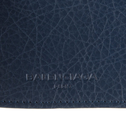 Balenciaga Agneau Classic Hardware Card Case Bleu Persan 6 of 8