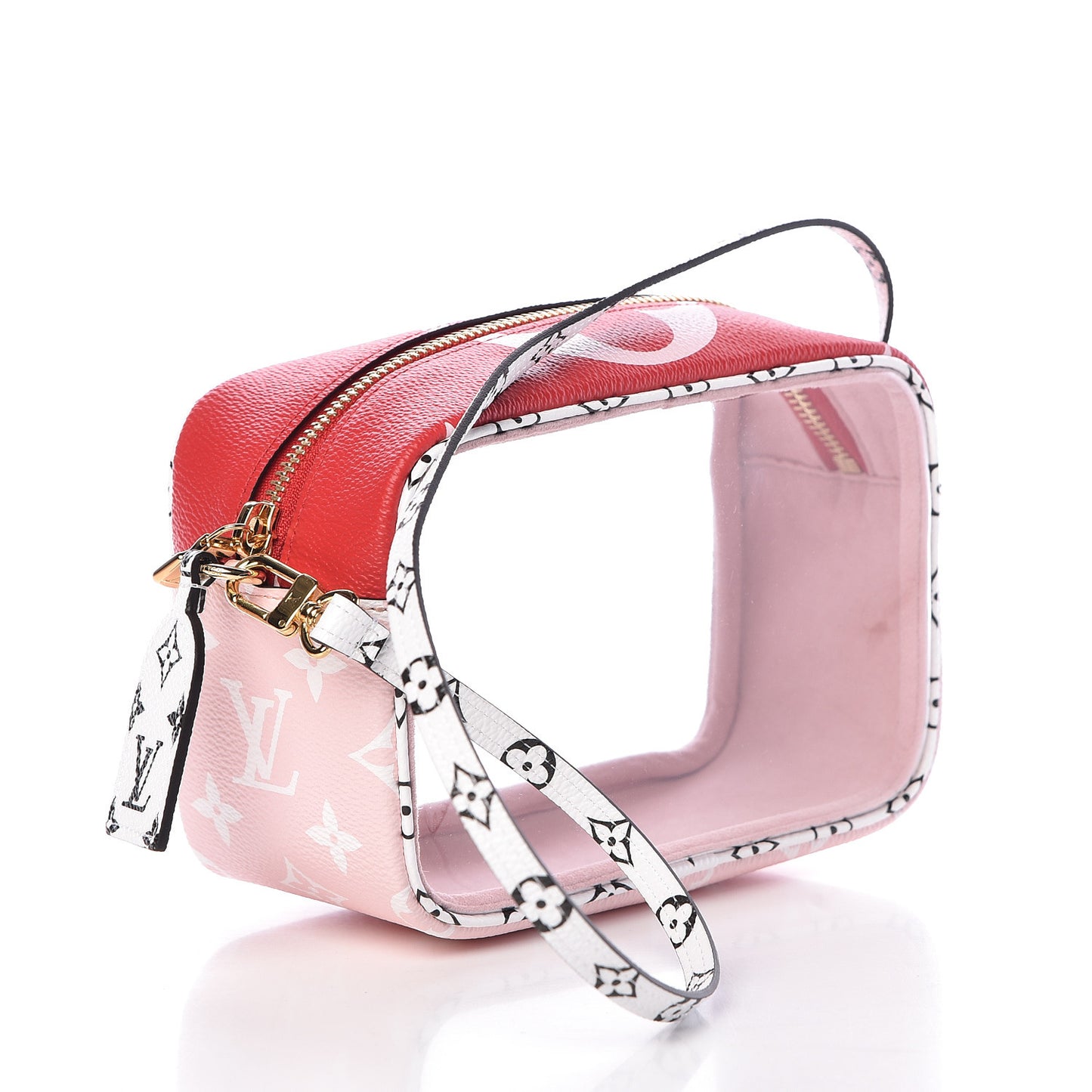 Monogram Giant Beach Pouch Rouge