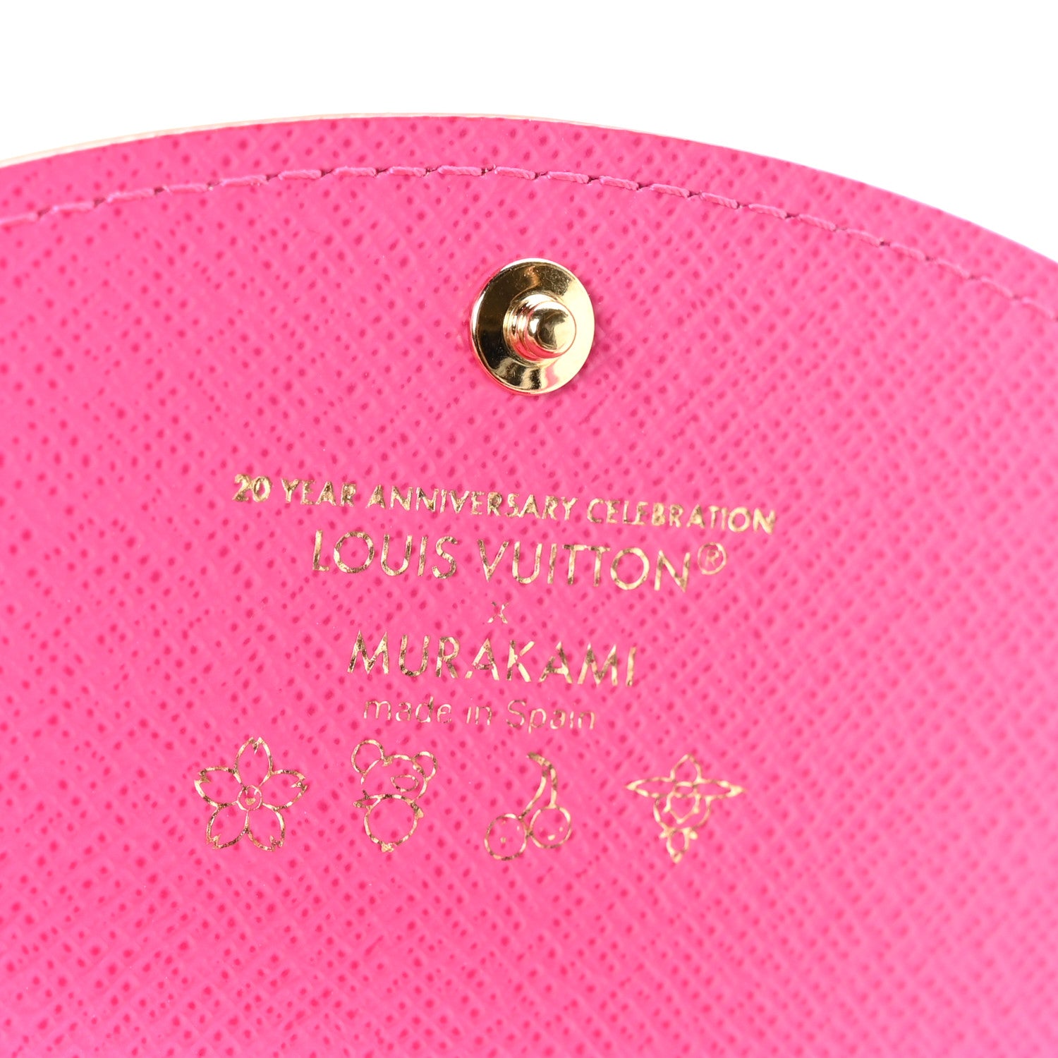 Louis Vuitton LV X TM Monogram Multicolor Rosalie Coin Purse White Kawaii Pink 6 of 7