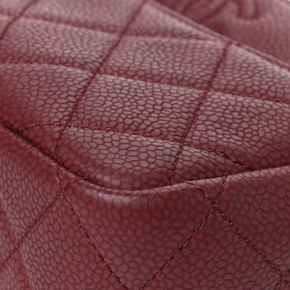 Chanel Caviar Quilted Mini Coco Tassel Camera Case Burgundy 6 of 8