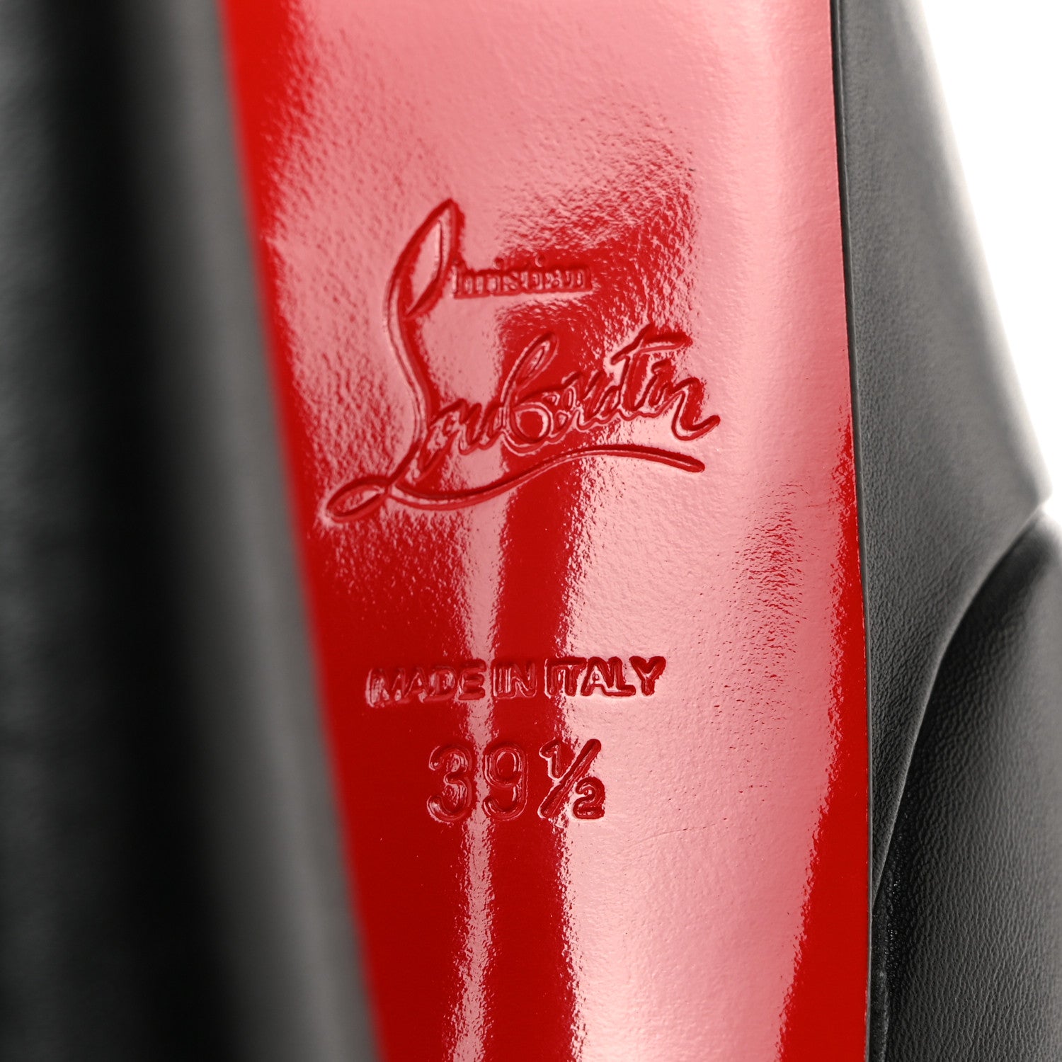 Christian Louboutin Calfskin Fierce 160 Ankle Boots 39.5 Black 7 of 7