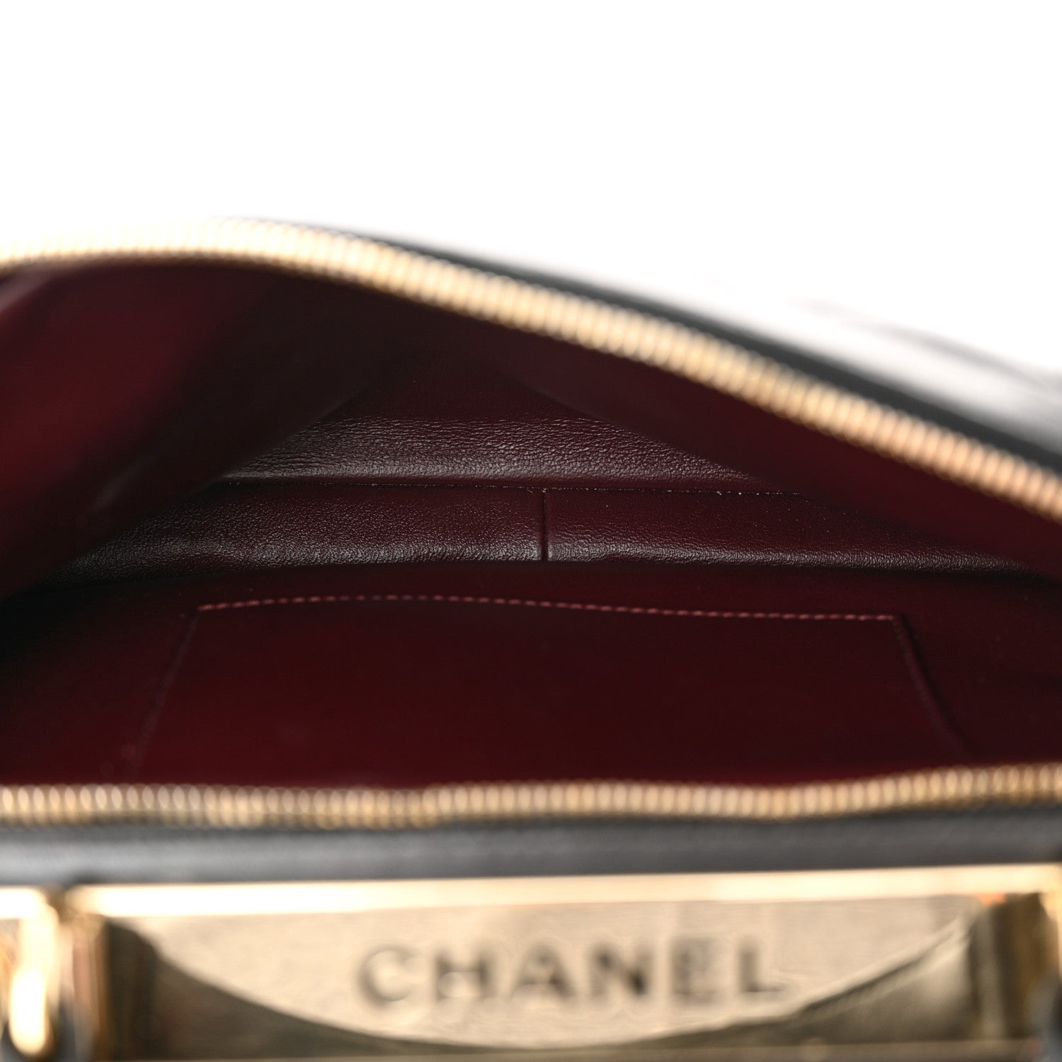 Chanel Lambskin Quilted Large Trendy CC Bowling Bag Black 5 of 13