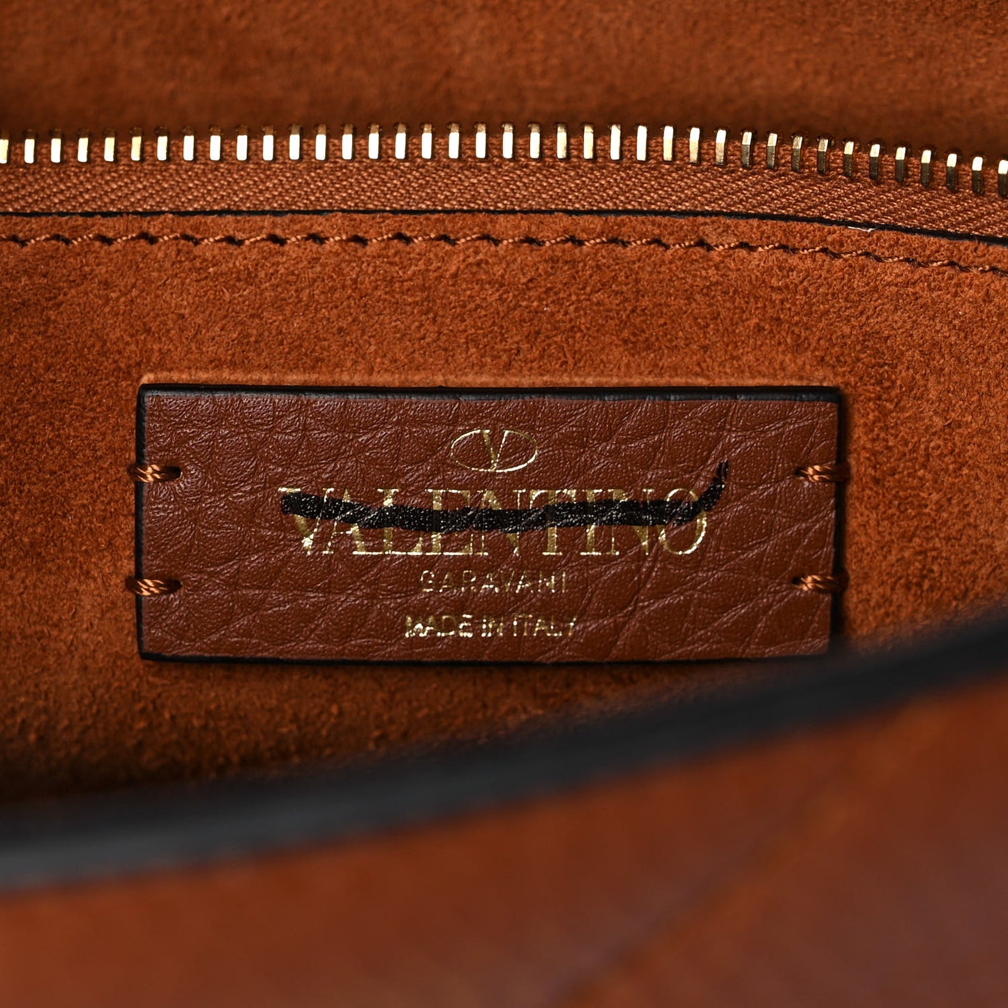 Grained Calfskin Large Roman Stud Shoulder Bag Selleria