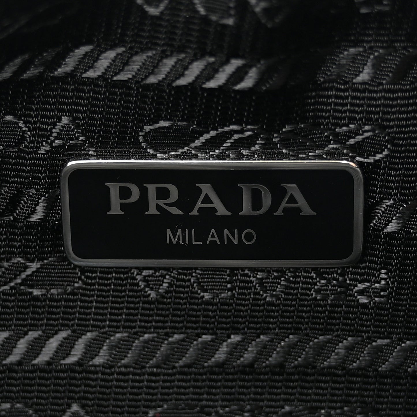 Tessuto Nylon Mini Re-Edition 2000 Bag Black