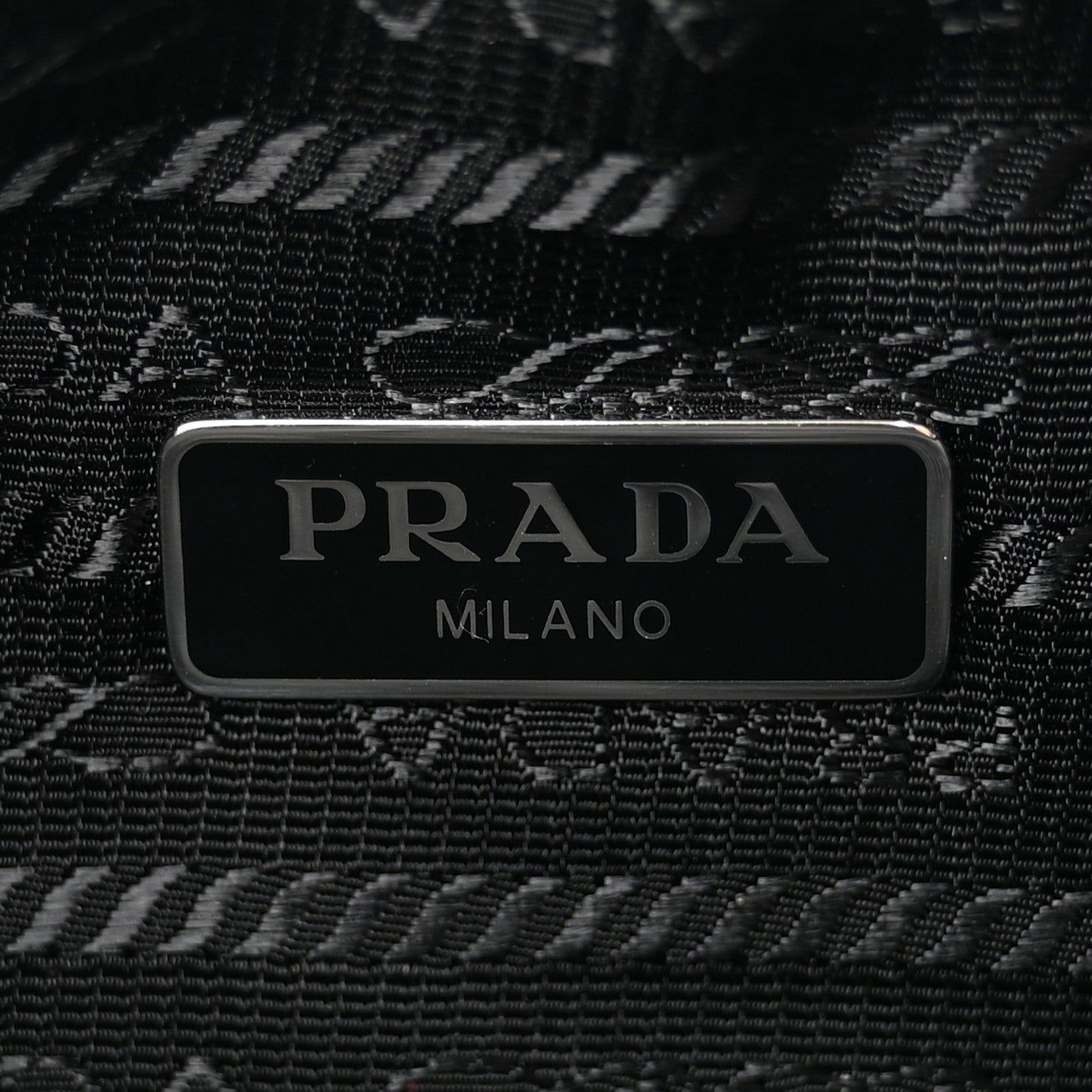 Prada Tessuto Nylon Mini Re-Edition 2000 Bag Black 6 of 12
