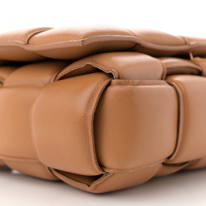 Bottega Veneta Nappa Maxi Intreccio Padded Cassette Crossbody Bag Caramel 9 of 11