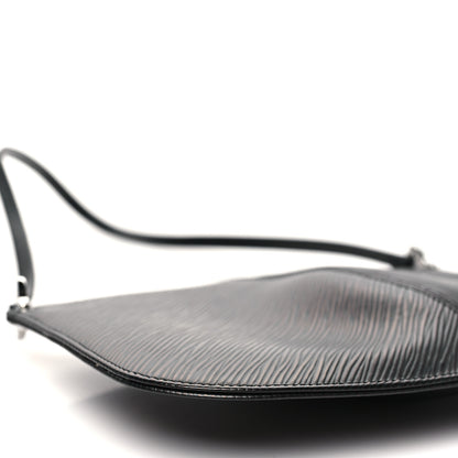 Louis Vuitton Epi Demi Lune Pochette Black 8 of 11