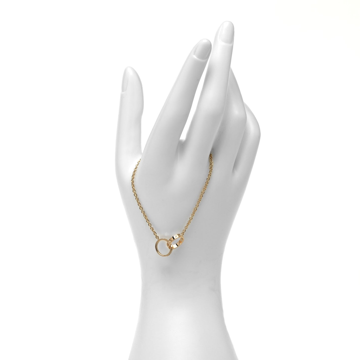 18K Yellow Gold Interlocking LOVE Bracelet