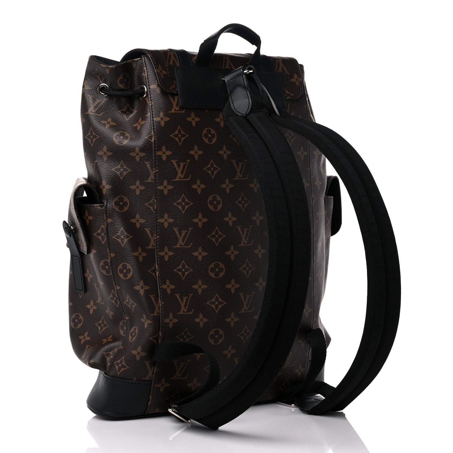 Louis Vuitton Monogram Macassar Christopher PM Backpack 3 of 11