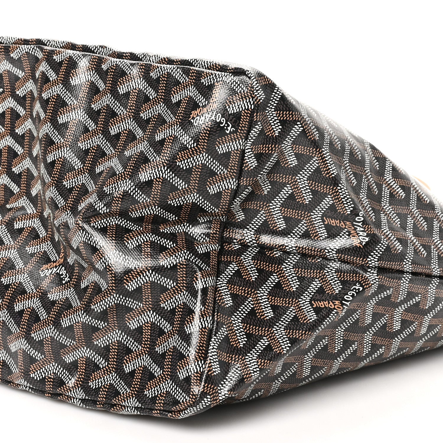 Goyard Goyardine Saint Louis GM Black Gold 11 of 11