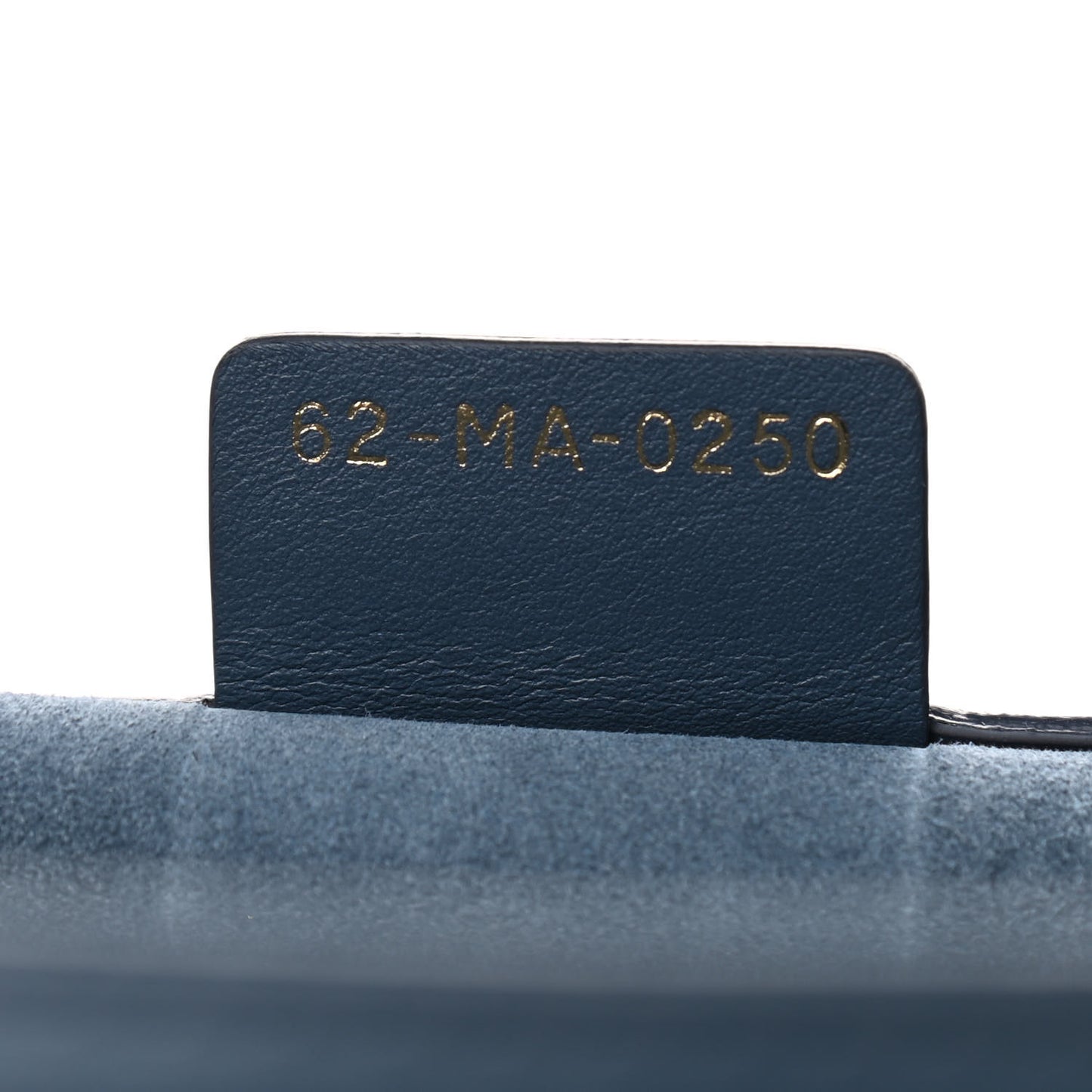 Calfskin Embossed Medium Book Tote Blue