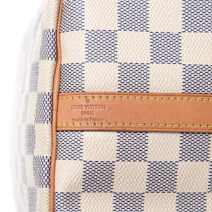 Louis Vuitton Damier Azur Speedy Bandouliere 30 10 of 19