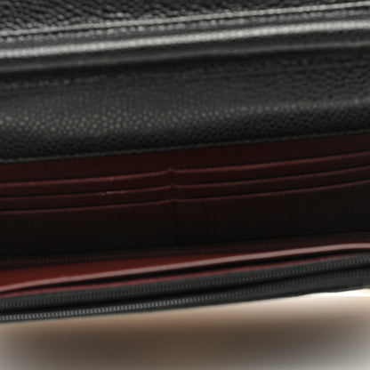 Chanel Caviar Quilted Wallet on Chain WOC Black 5 of 9