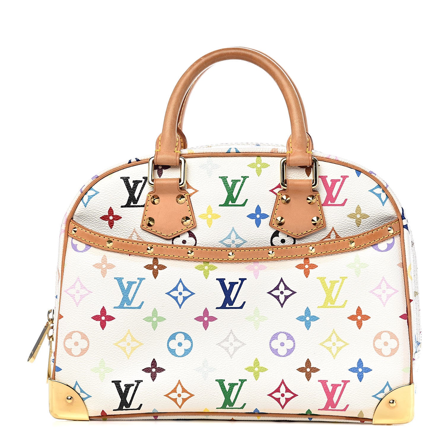 Louis Vuitton Monogram Multicolor Trouville White 1 of 10