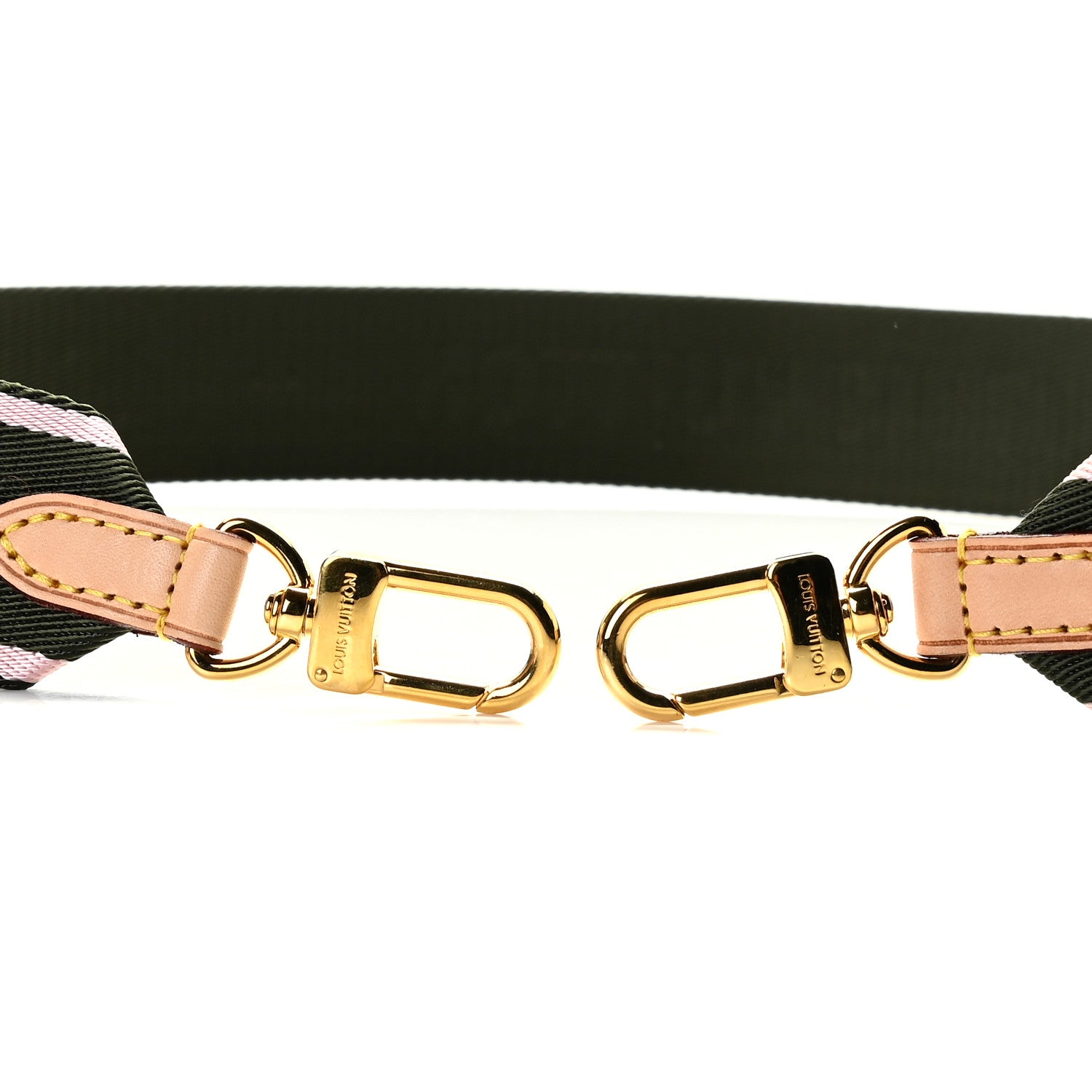 Louis Vuitton Nylon Bandouliere Shoulder Strap Kaki 3 of 5