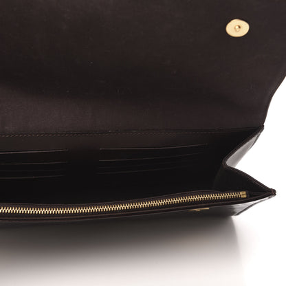 Louis Vuitton Vernis Robertson Clutch Amarante 5 of 7