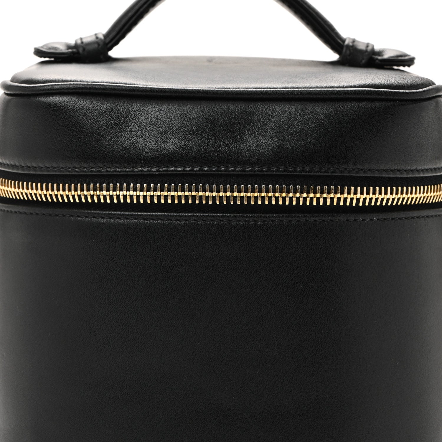 Chanel Lambskin Vanity Cosmetic Bag Black 8 of 10