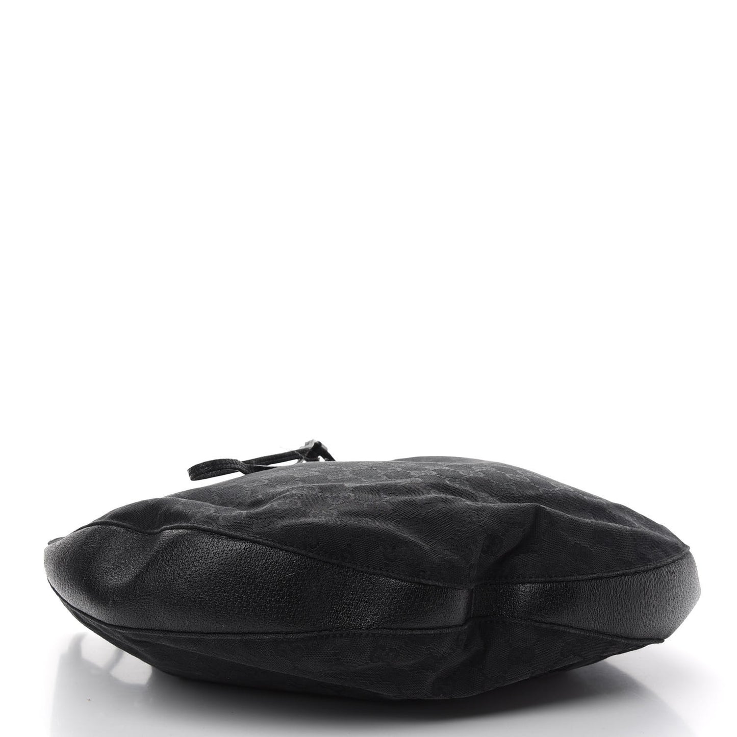 Monogram Drawstring Hobo Black
