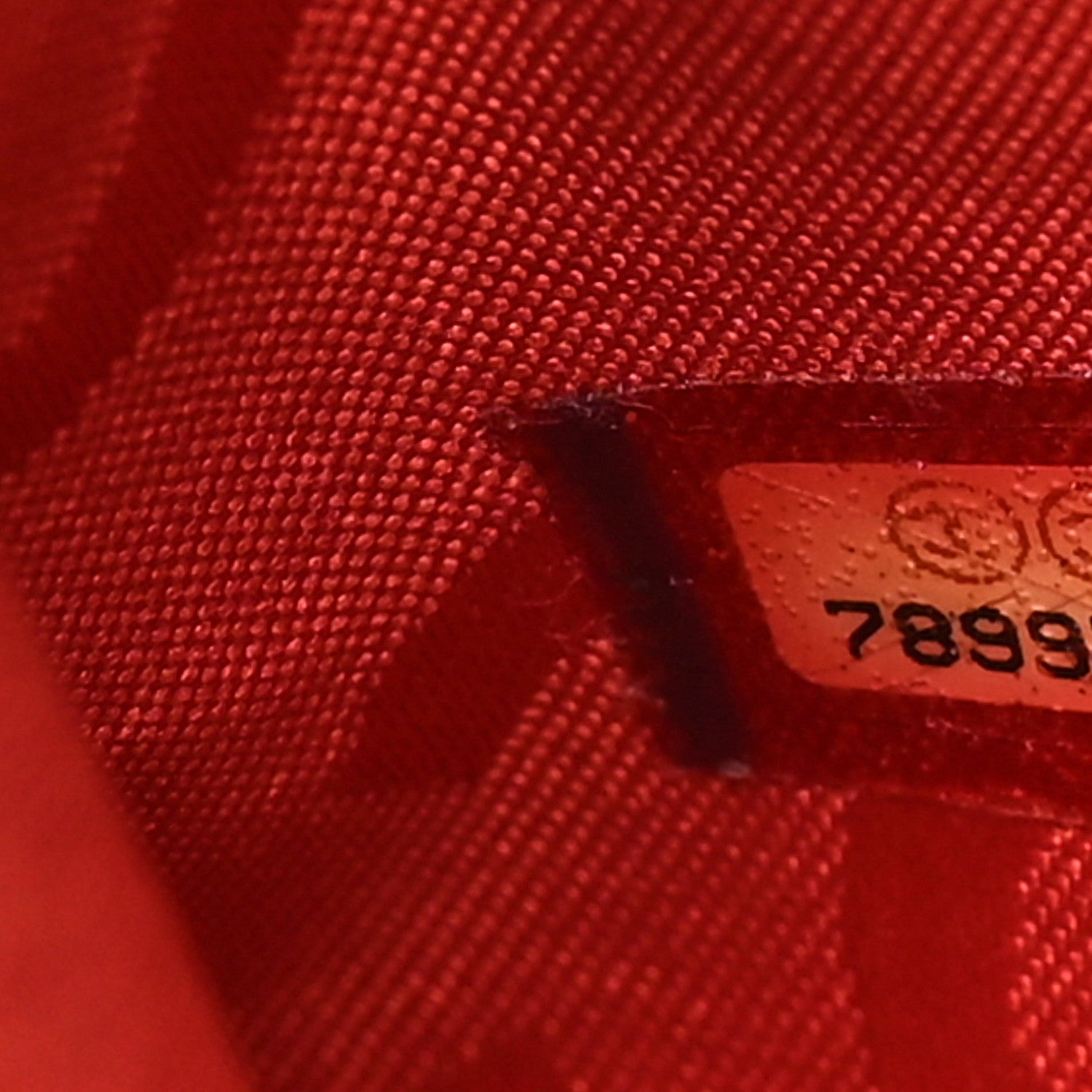 Chanel Calfskin Wild Stitch Top Handle Bag  Red 8 of 11