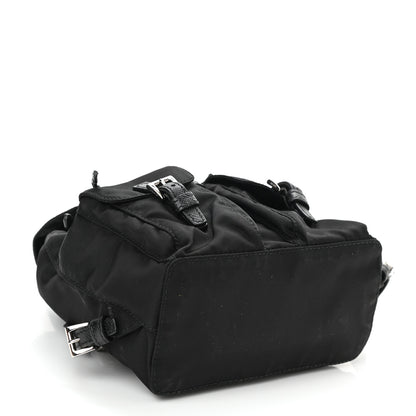 Prada Nylon Vela Mini Crossbody Backpack Black 4 of 8