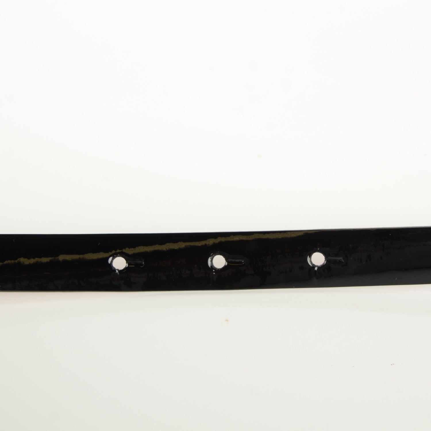 Chanel Patent Leather CC Logo Skinny Belt 90 36 Black 12 of 12
