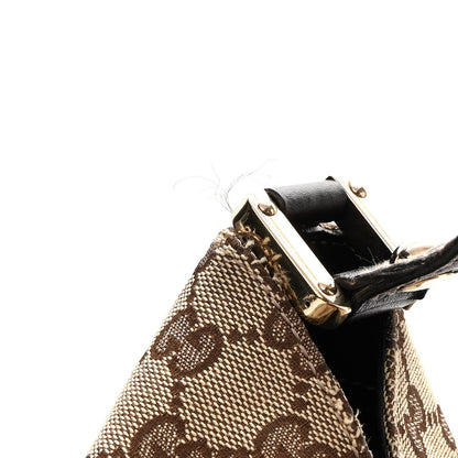 Gucci Monogram Large New Ladies Web Hobo Dark Brown 11 of 11
