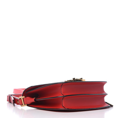 MCM Calfskin Patricia Crossbody Bag Red 4 of 9