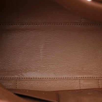Marc Jacobs Grained Calfskin Mini The Tote Bag Argan Oil 5 of 18