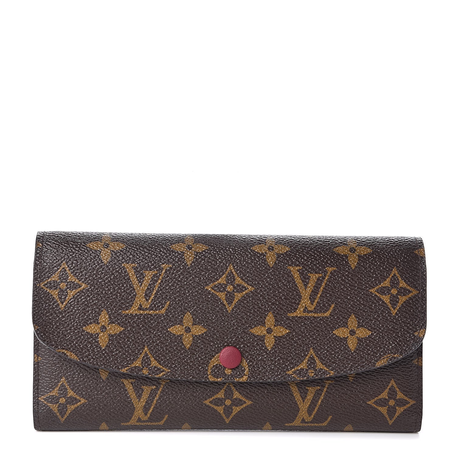 Louis Vuitton Monogram Emilie Wallet Fuchsia 1 of 6