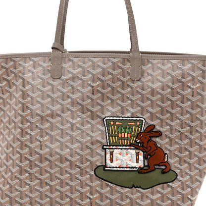 Goyard Goyardine Reversible Bunny Anjou GM Grey 11 of 16