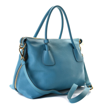Prada Vitello Daino Zip Tote Voyage 2 of 7