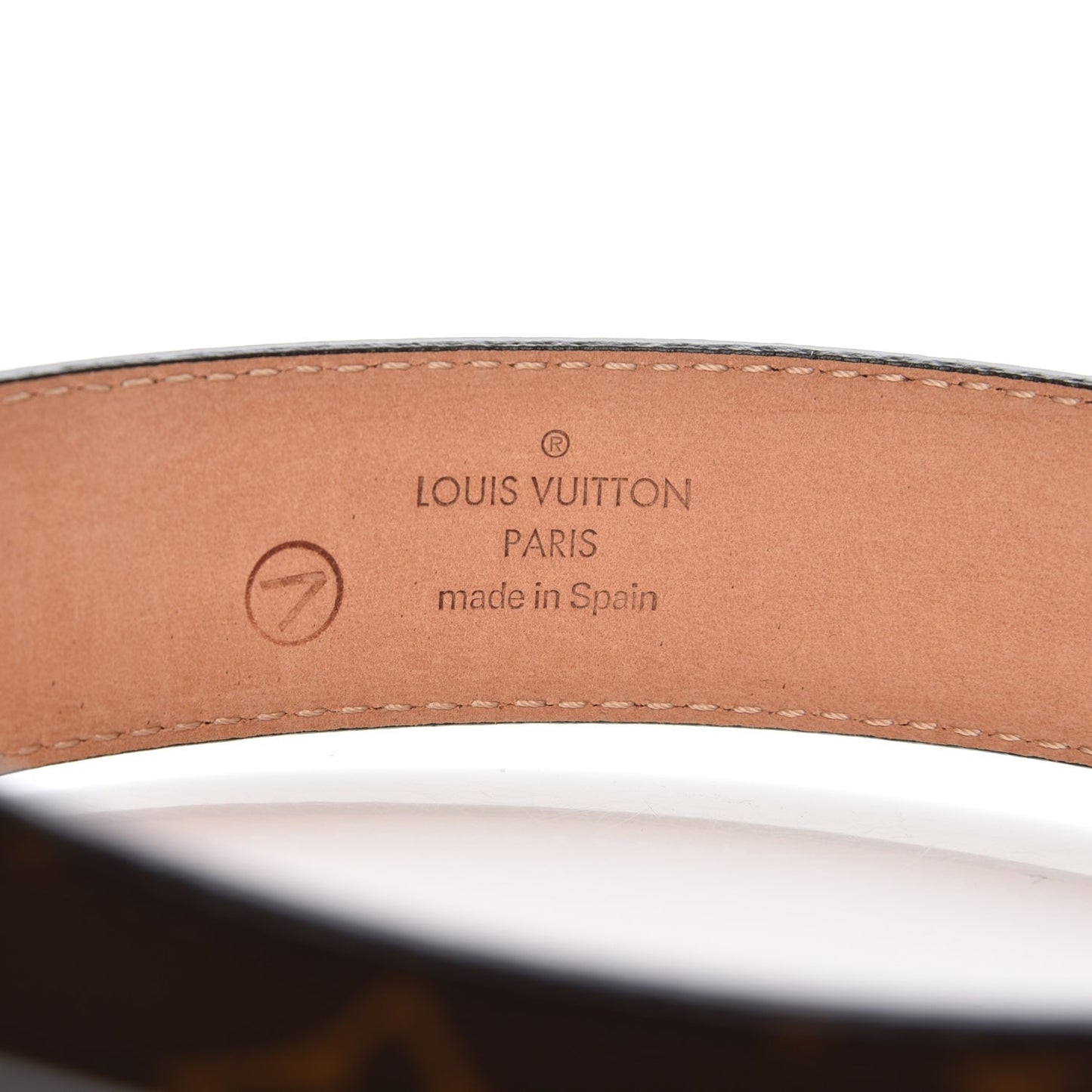 Monogram Ellipse Belt 85 34