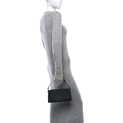 Louis Vuitton Epi Pochette Accessories 24 Black 2 of 11
