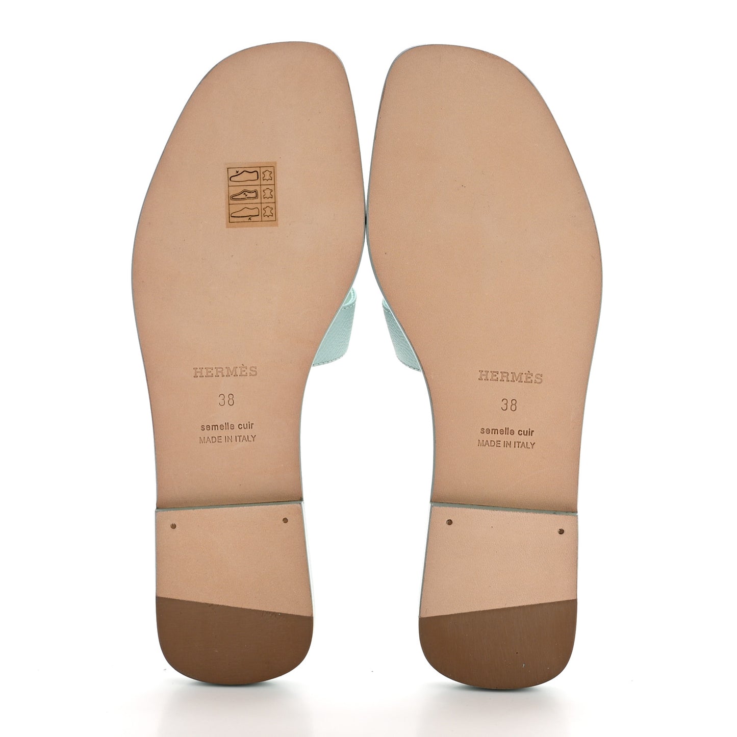 Epsom Oran Sandals 38 Vert Embrun