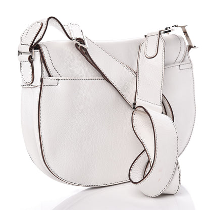 Christian Dior Calfskin Saddle Bag White 3 of 16