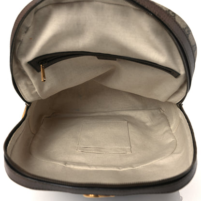Gucci GG Supreme Monogram Medium Ophidia Day Backpack Brown 5 of 10