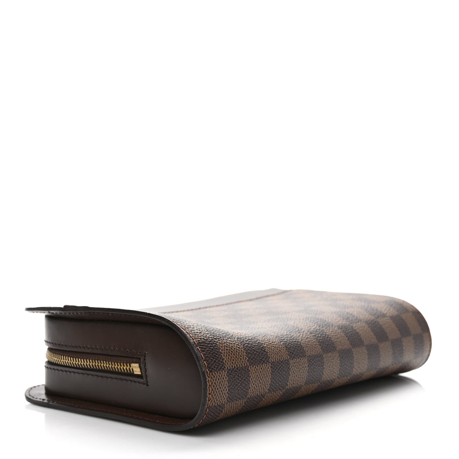 Louis Vuitton Damier Ebene Pochette Saint Louis Clutch 4 of 9