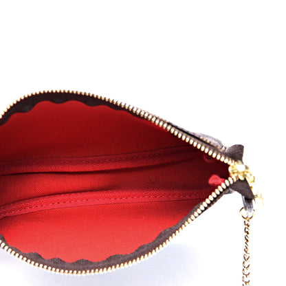 Louis Vuitton Damier Ebene Mini Pochette Accessories 4 of 9