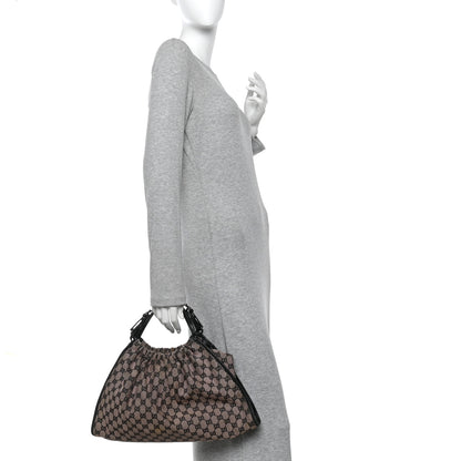 Gucci Monogram Hobo Black 2 of 12