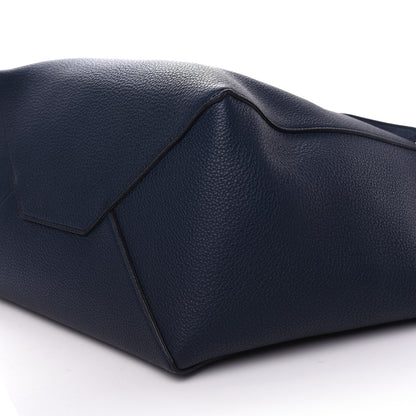 Celine Soft Grained Calfskin Small Belt Cabas Phantom Navy 9 of 9