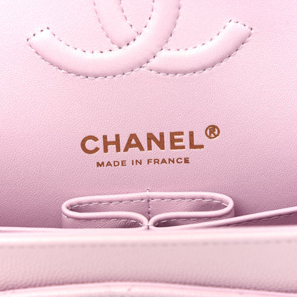 Chanel Caviar Quilted Small Double Flap Light Pink 6 of 10