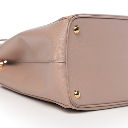 Prada Saffiano Medium Galleria Double Zip Tote Cammeo 7 of 9