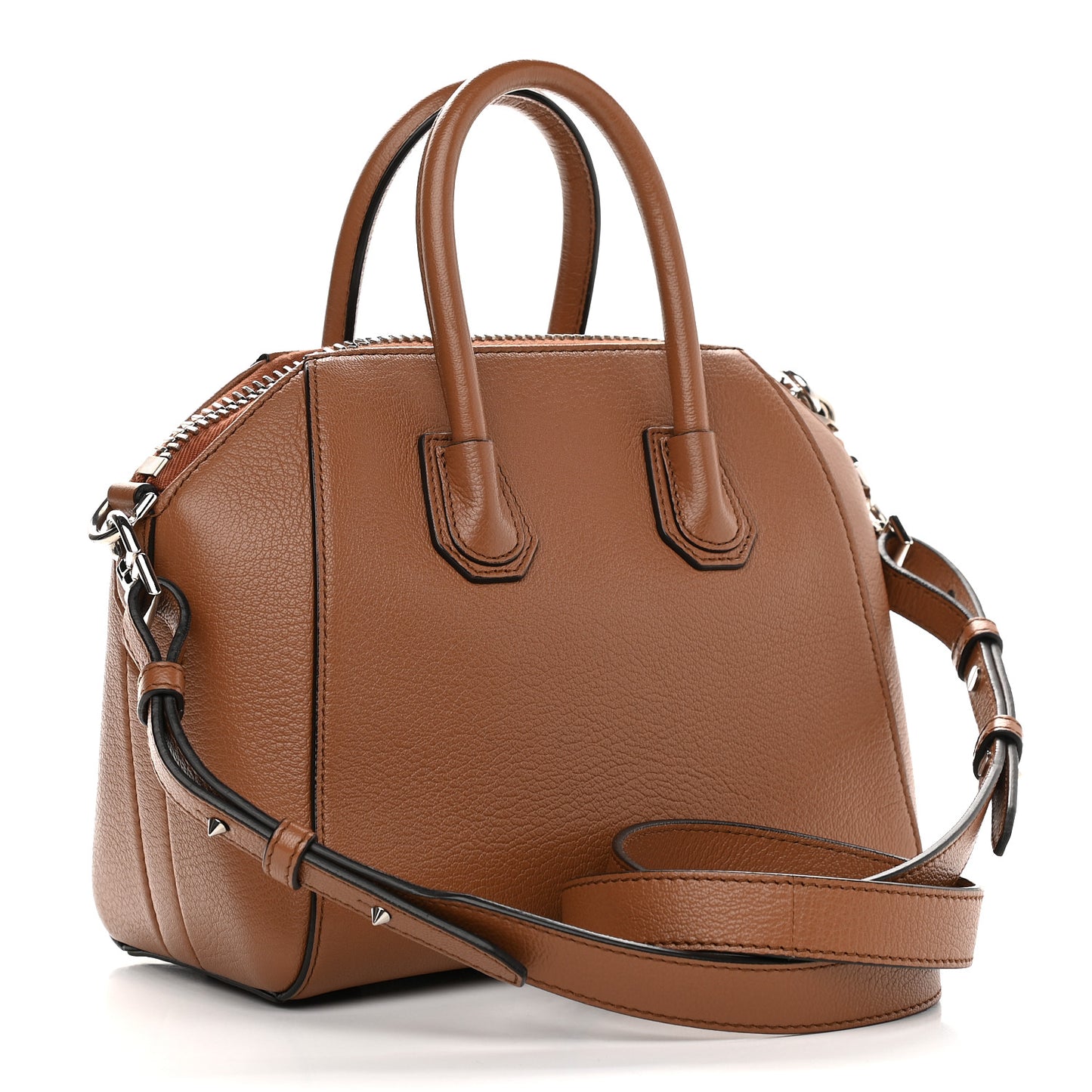 Sugar Goatskin Mini Antigona Caramel