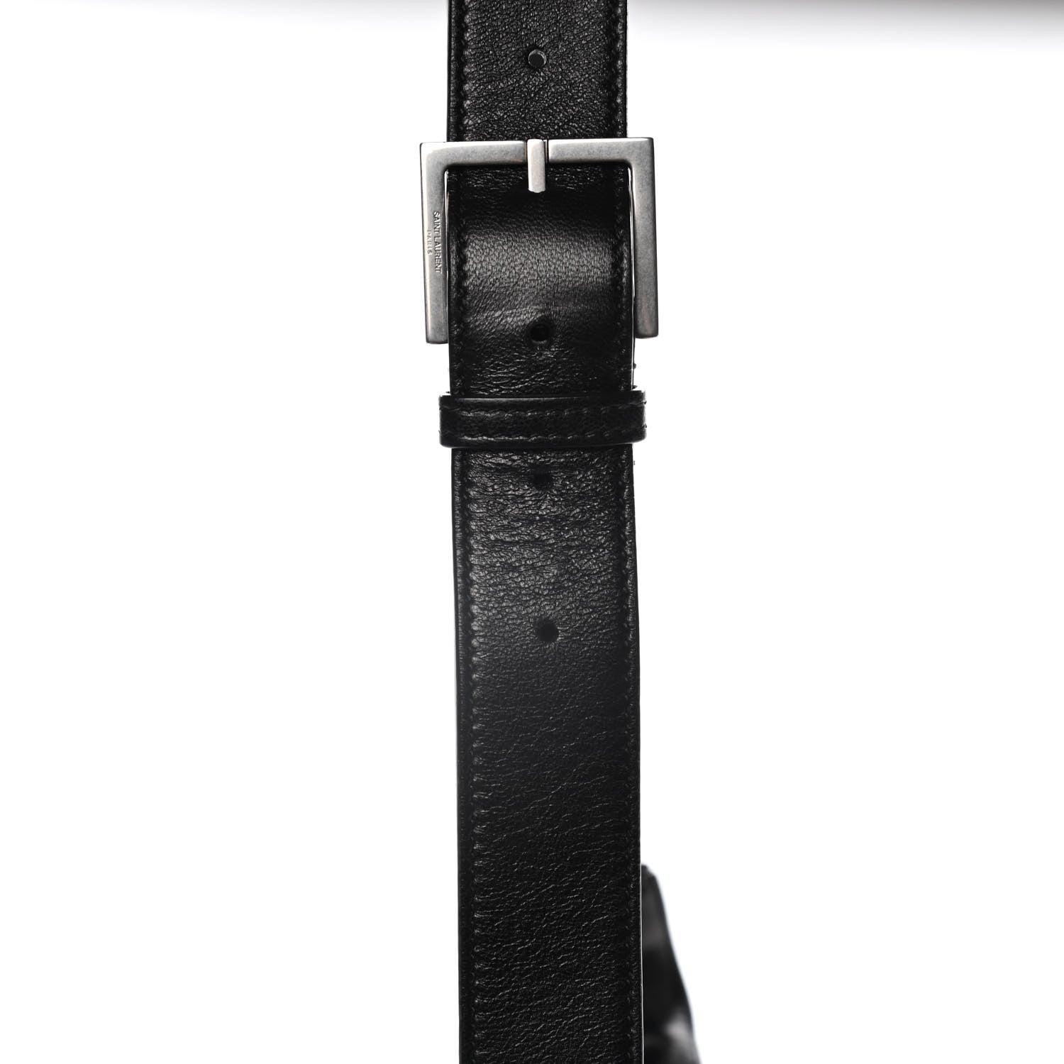 Saint Laurent Calfskin Monogram Belt Bag Black 14 of 14