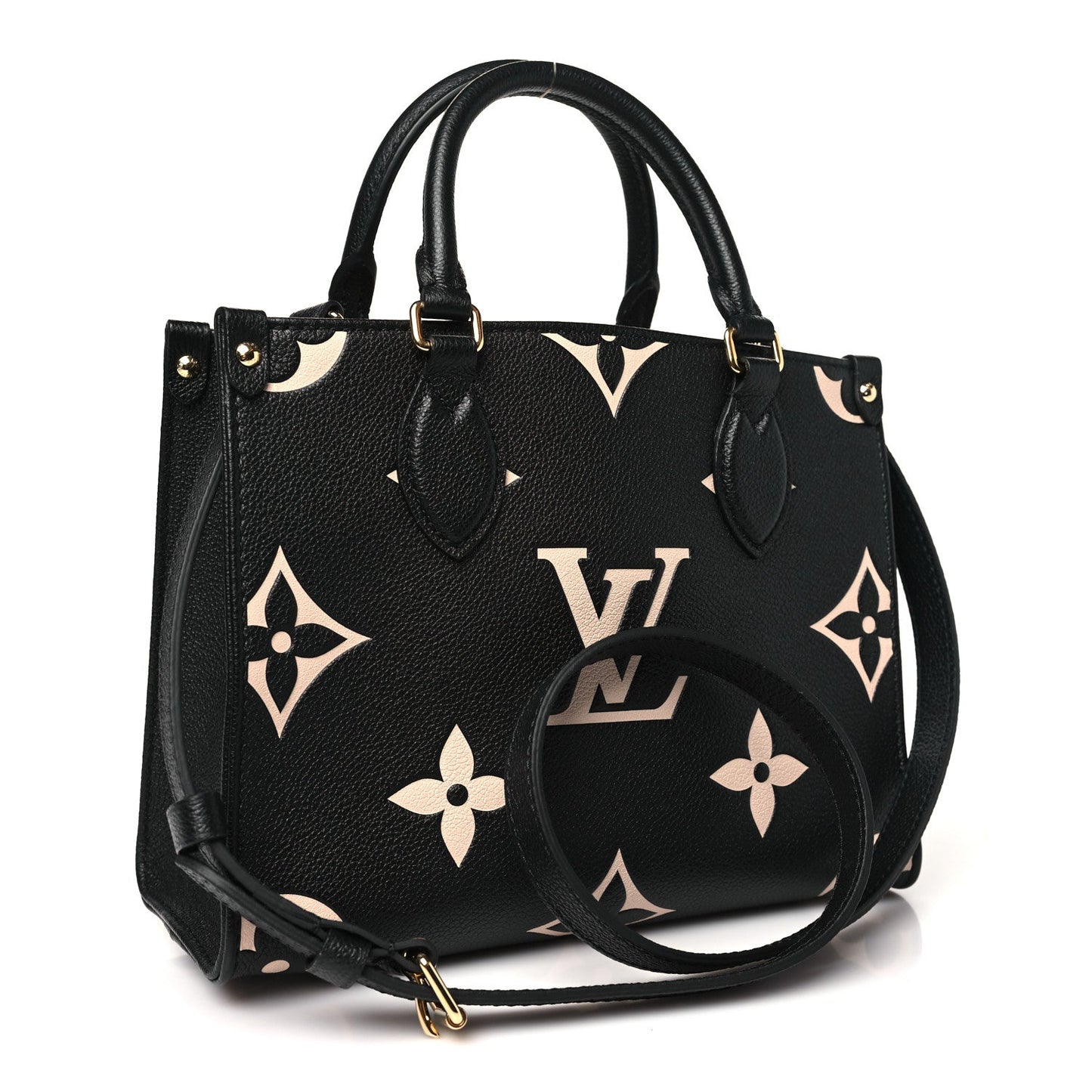 Empreinte Monogram Giant Onthego PM Black Beige